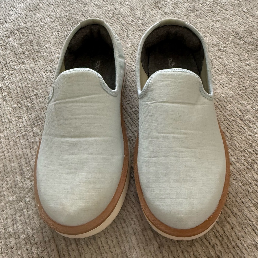 Allbirds Tree Loungers Pale Blue Slip-On Shoes Women’s 9